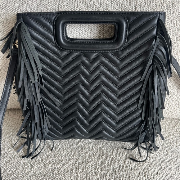 MAJE- Quilted Leather Small Bag - Picture 2 of 7